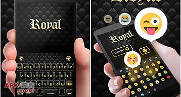 Royal go keyboard theme emoji