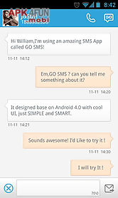 go sms pro free message plugin