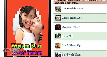 Ways to be a better parent