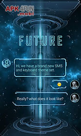 (free) go sms pro future theme