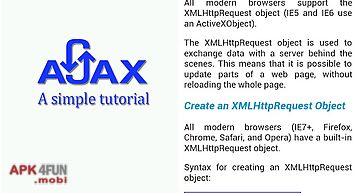 Ajax tutorial