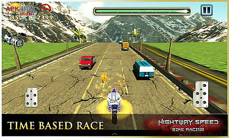 highway speed motorbike racing