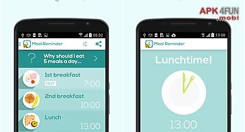Meal reminder - weight loss