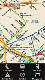 new york subway & bus maps