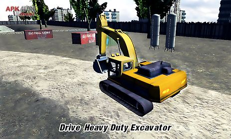 sand excavator tractor 3d 2