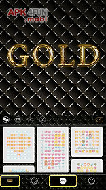 gold theme for kika keyboard