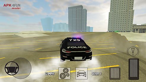 tuning police car drift