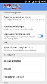 go sms pro indonesia language