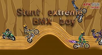 Stunt extreme: bmx boy