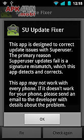 superuser update fixer