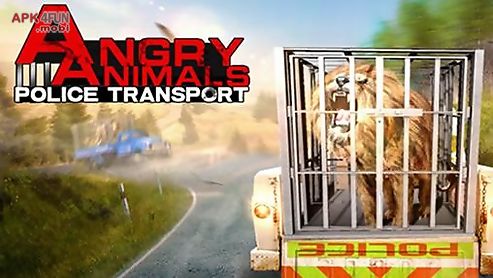 angry animals: police transport