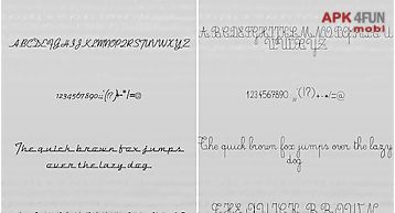 Script 2 fonts for flipfont®