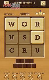 words crush: hidden words!