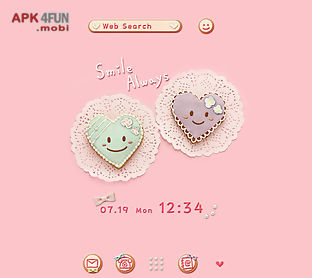 cute theme-heart cookies-