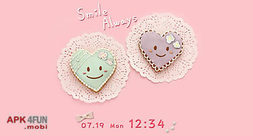 Cute theme-heart cookies-