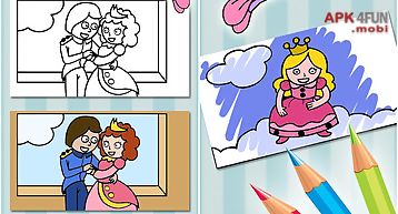 Princess coloring