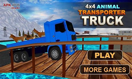 4x4 animal transporter truck