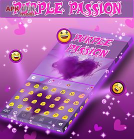 keyboard purple passion