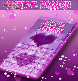 keyboard purple passion