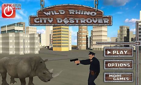 wild rhino city destroyer