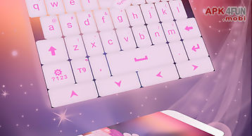 Keyboard pink theme smart