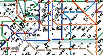 Seoul metro subway map