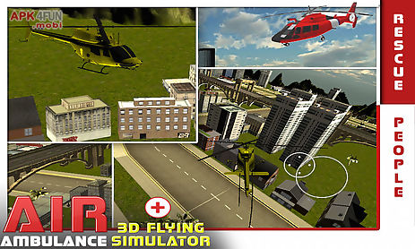 air ambulance flying simulator