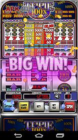 triple 100x pay slot machine
