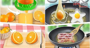 Make breakfast: food game