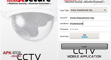 Maxsecure cctv mobile viewer
