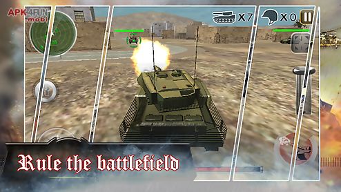 tank battles: gunner war 3d