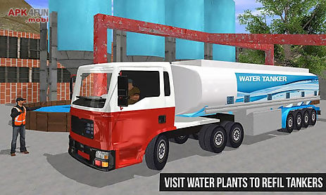water tanker transport sim