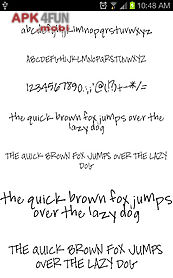 fonts hand for flipfont® free