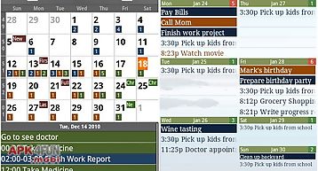 Checkmark all in one calendar