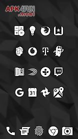 whicons - white icon pack