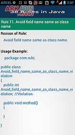 38 rules in java