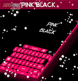 pink black keyboard