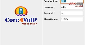 Core4voip mobile dialer