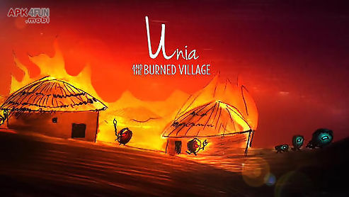 unia and the burned village