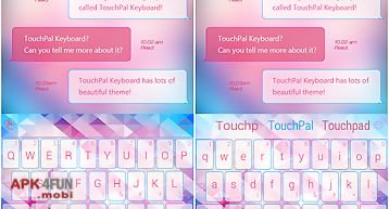 Touchpal happy holiday theme