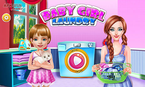 wash laundry games for girls