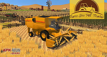 Farming sim hill tractor