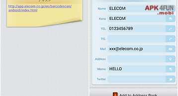 Elecom qr code reader (free)
