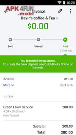 quickbooks accounting+invoice