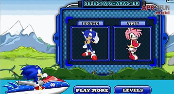 Sonic jetski race
