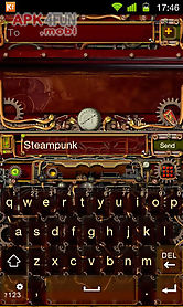 steampunk go keyboard theme