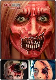 crazy evil snapchat makeup