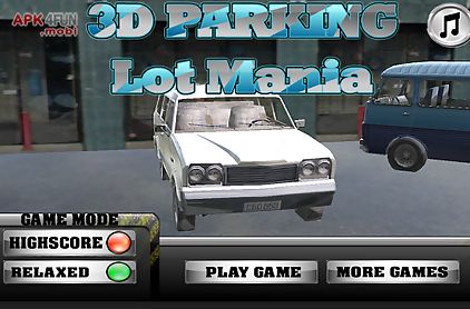 3d parking lot mania - cars