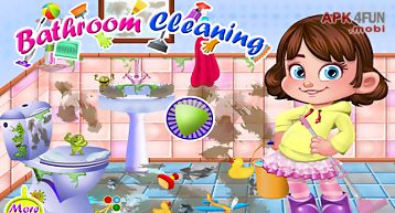 Bathroom cleaning girls games