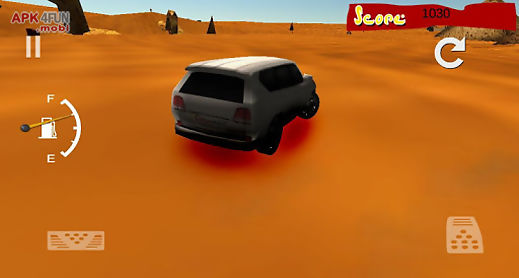 car drift desert